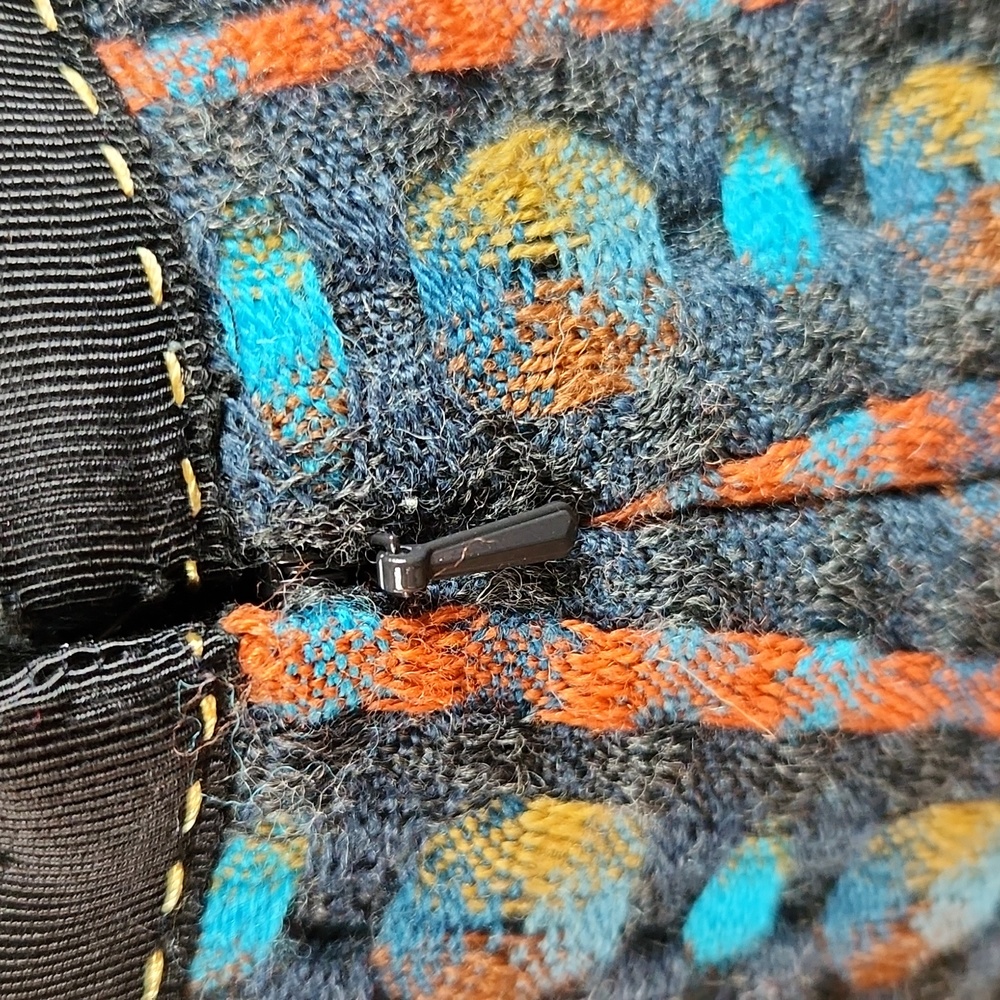 Etcetera Wool Multi-Colored Skirt - image 4